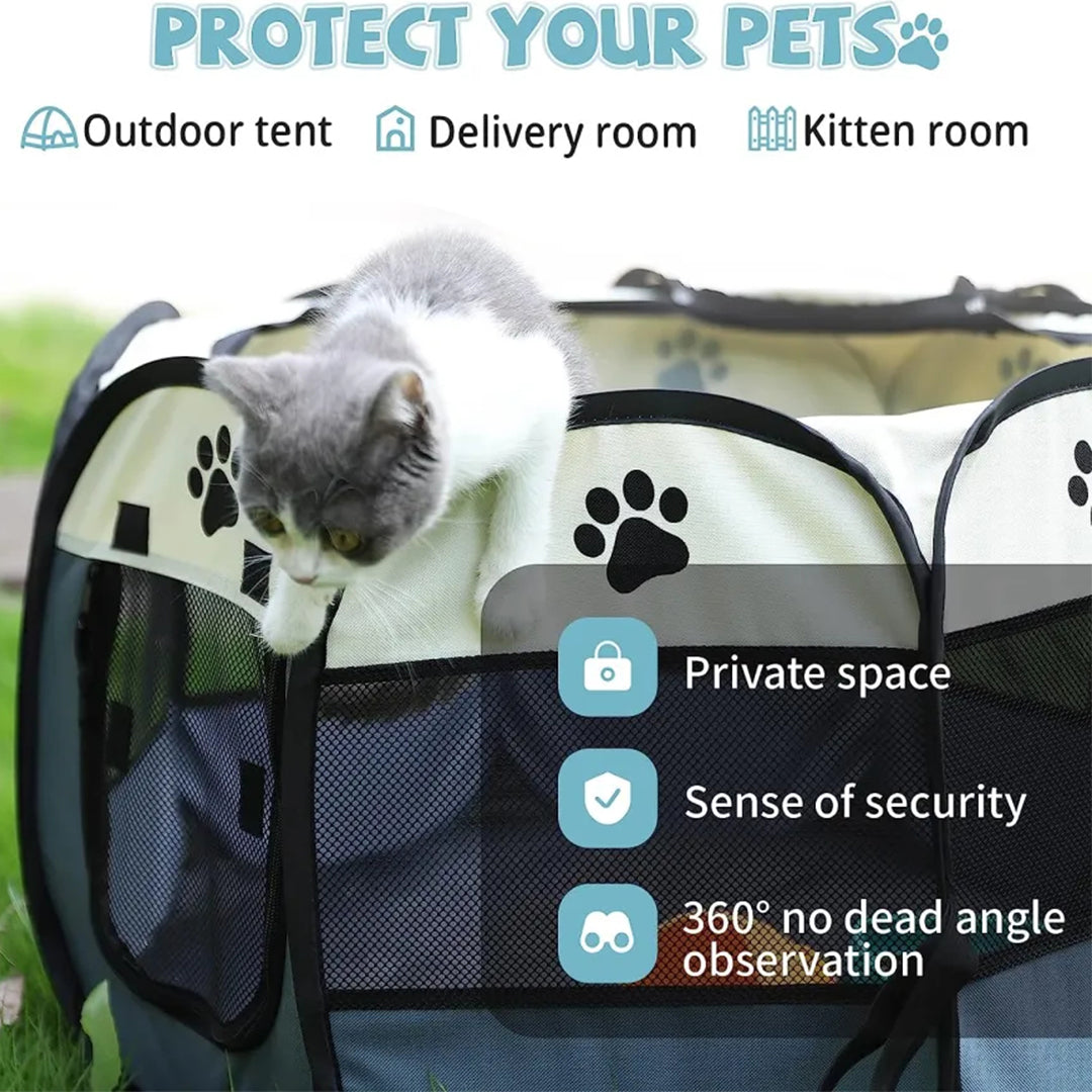 Personalized Foldable & Portable Pet Tent