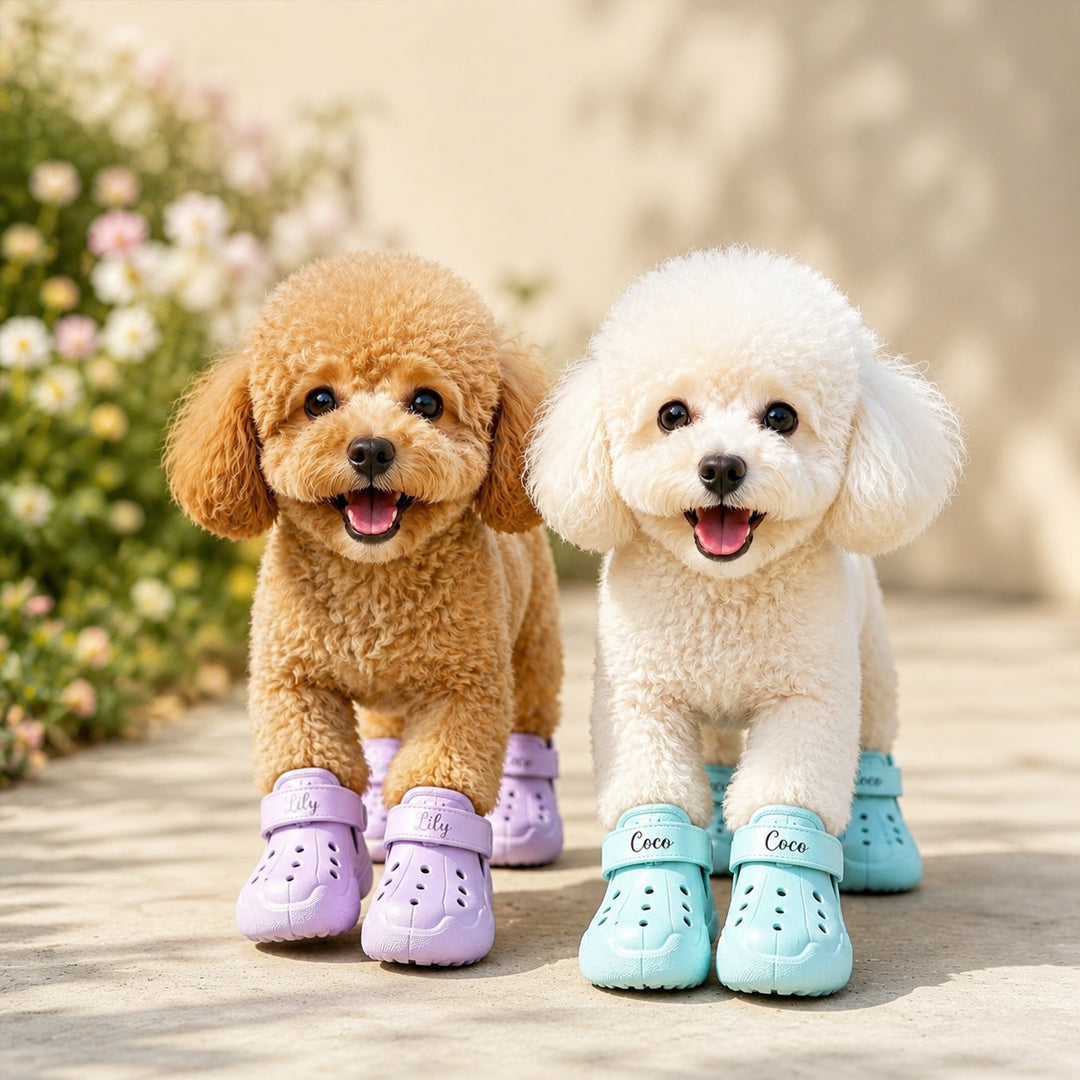 Personalized Name Dog Shoes