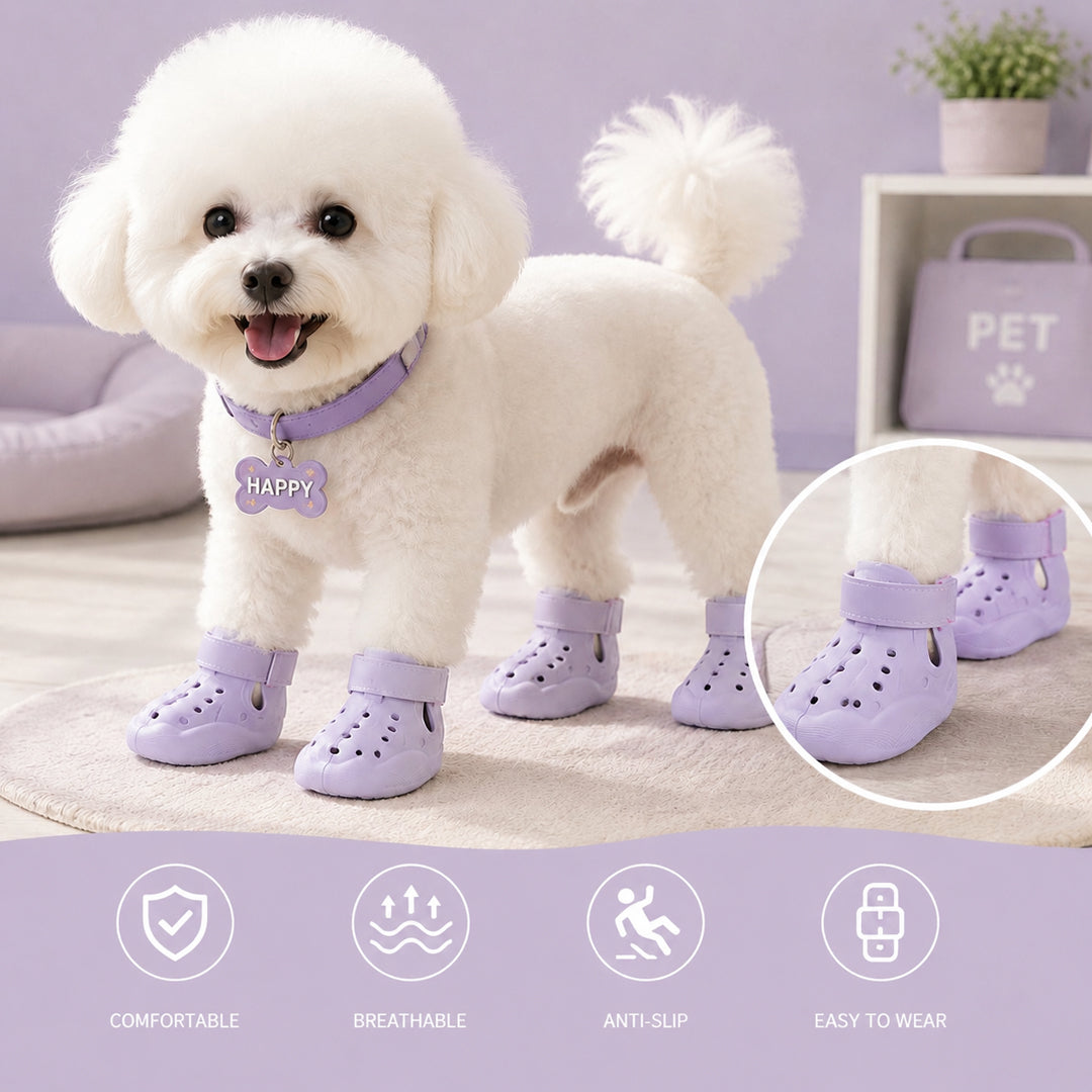 Personalized Name Dog Shoes