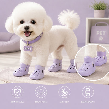 Personalized Name Dog Shoes