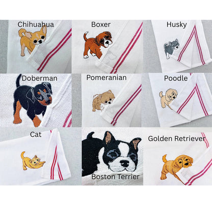 Personalized Embroidered Kitchen Towel