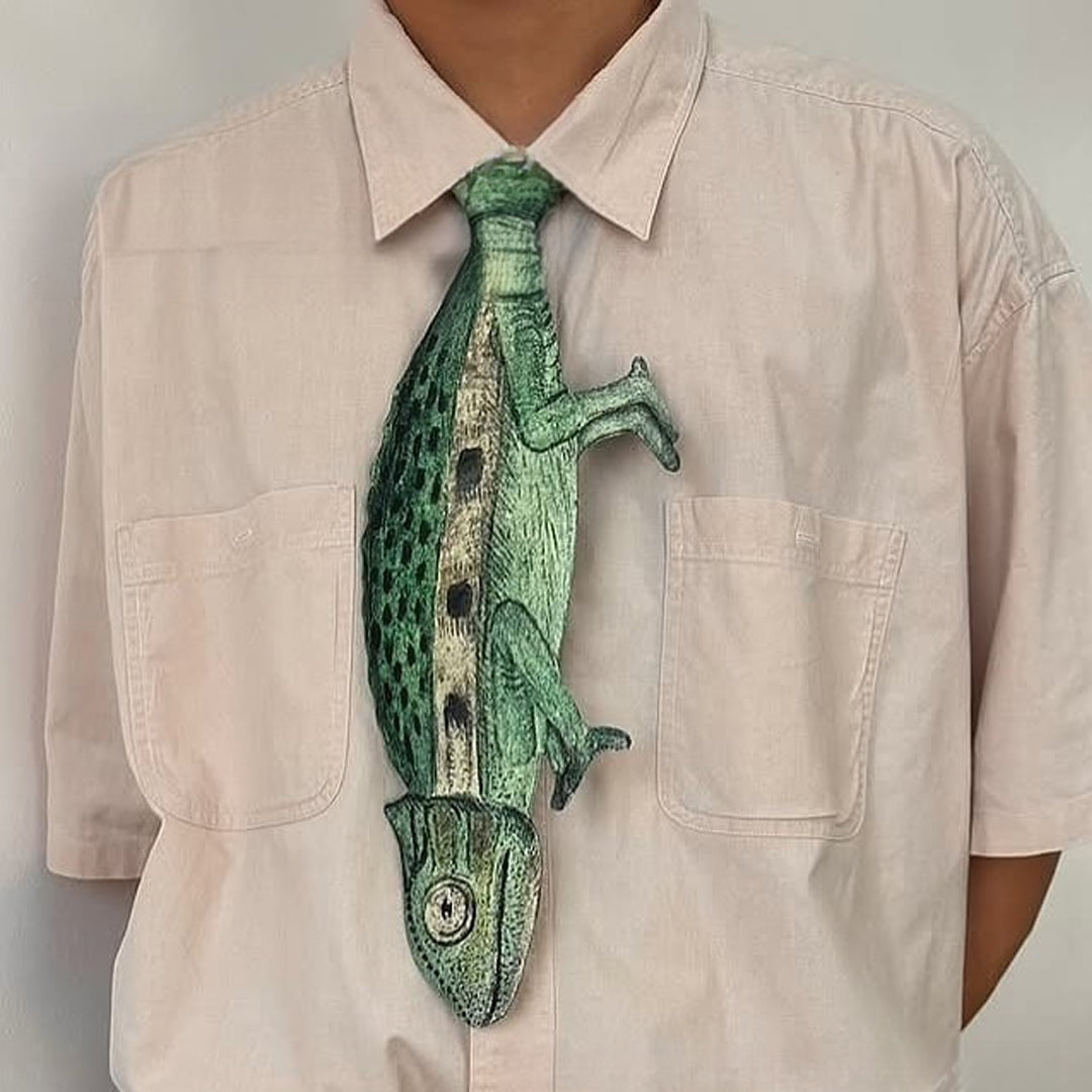 Funny 3D Animal Novelty Necktie