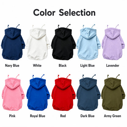 Personalized "My Service Human" Pet Hoodie