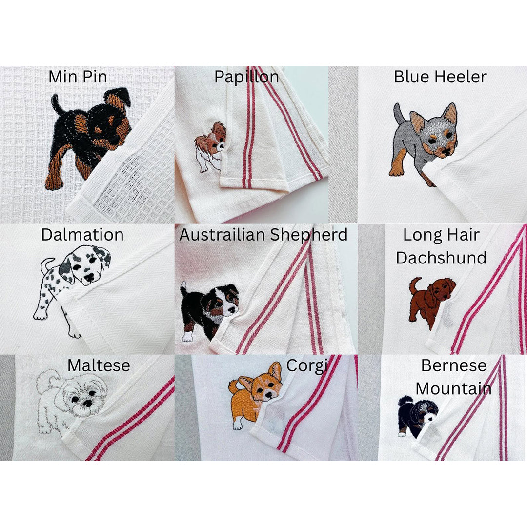 Personalized Embroidered Kitchen Towel
