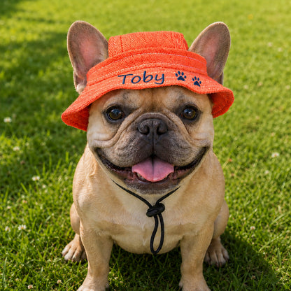 Custom Embroidered Name Pet Bucket Hat