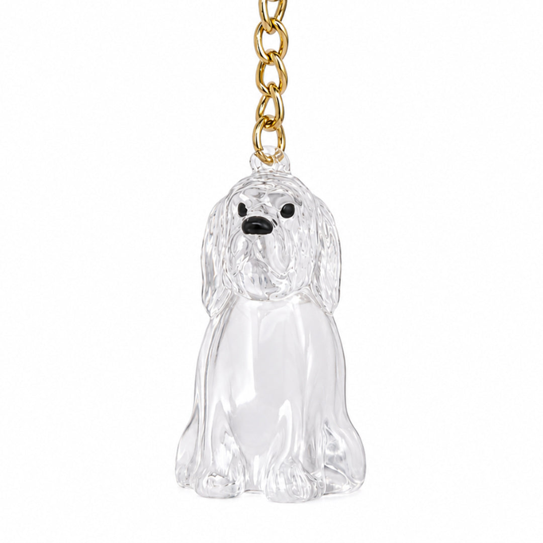 Personalized Pet Hair Keepsake Keychain
