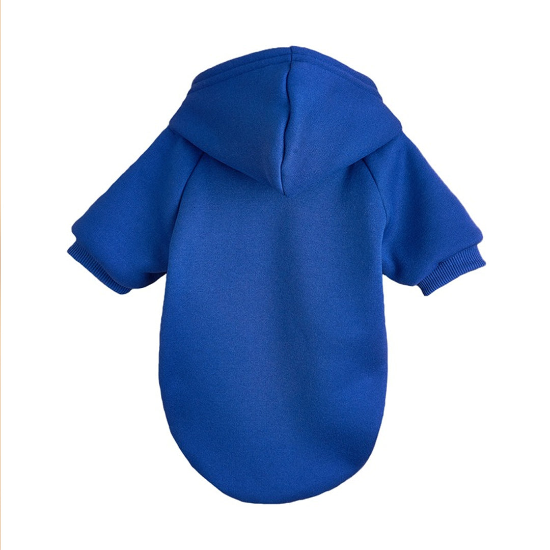 Personalized Solid-Color Warm Pet Hoodie