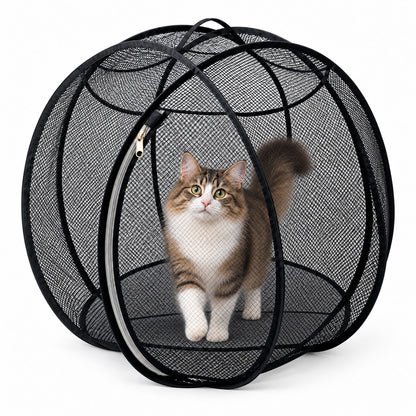 Collapsible Mesh Cat Playpen