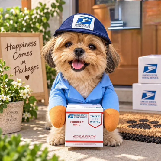 Delivery Driver Dog Costume