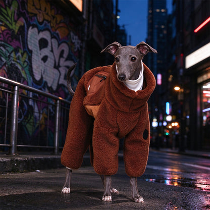 Warm, Anti-Static Lambswool Coat for Pet