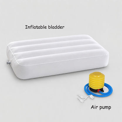 Personalized Striped Pet Bed with Pillow