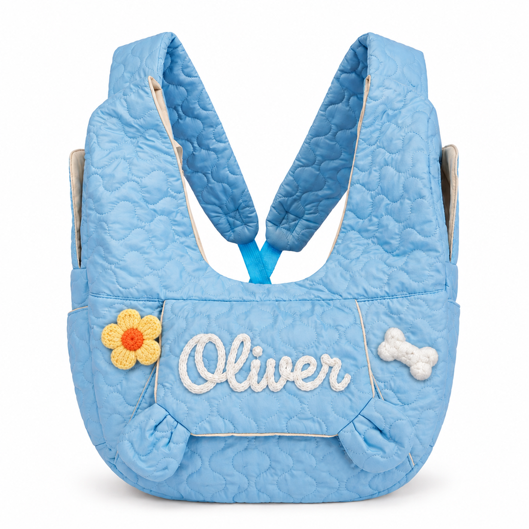 Personalized Large Front Pet Carrier Backpack