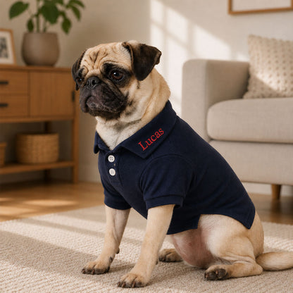 Customized Mesh Cotton Polo Shirt