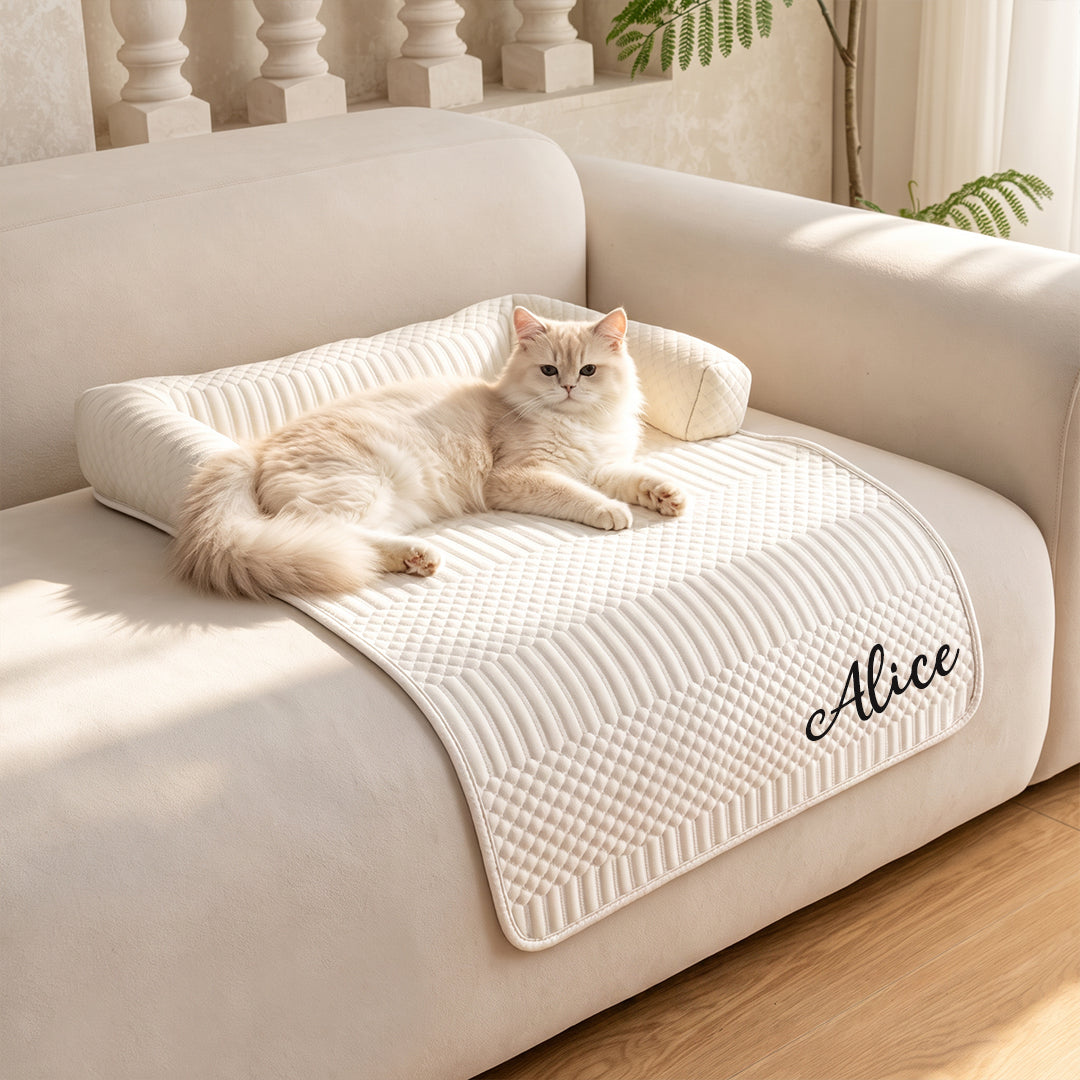 Personalized Ice-Silk Cooling Pet Mat