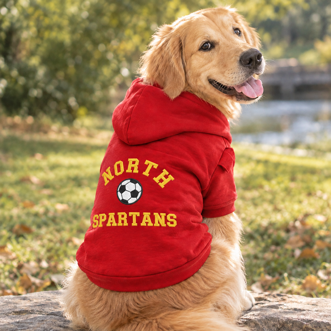 Personalized Sports Team Dog Hoodie