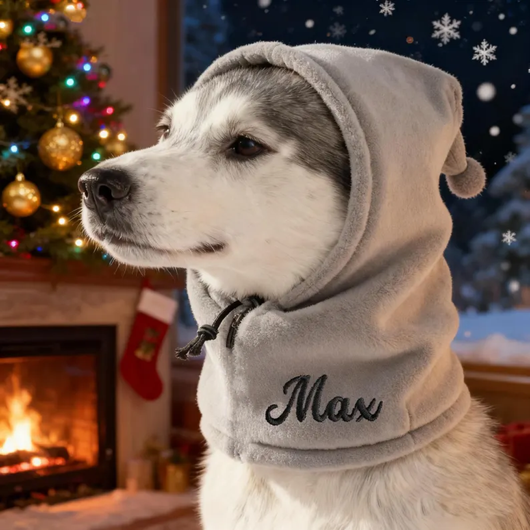 Personalized Fleece Dog Snood