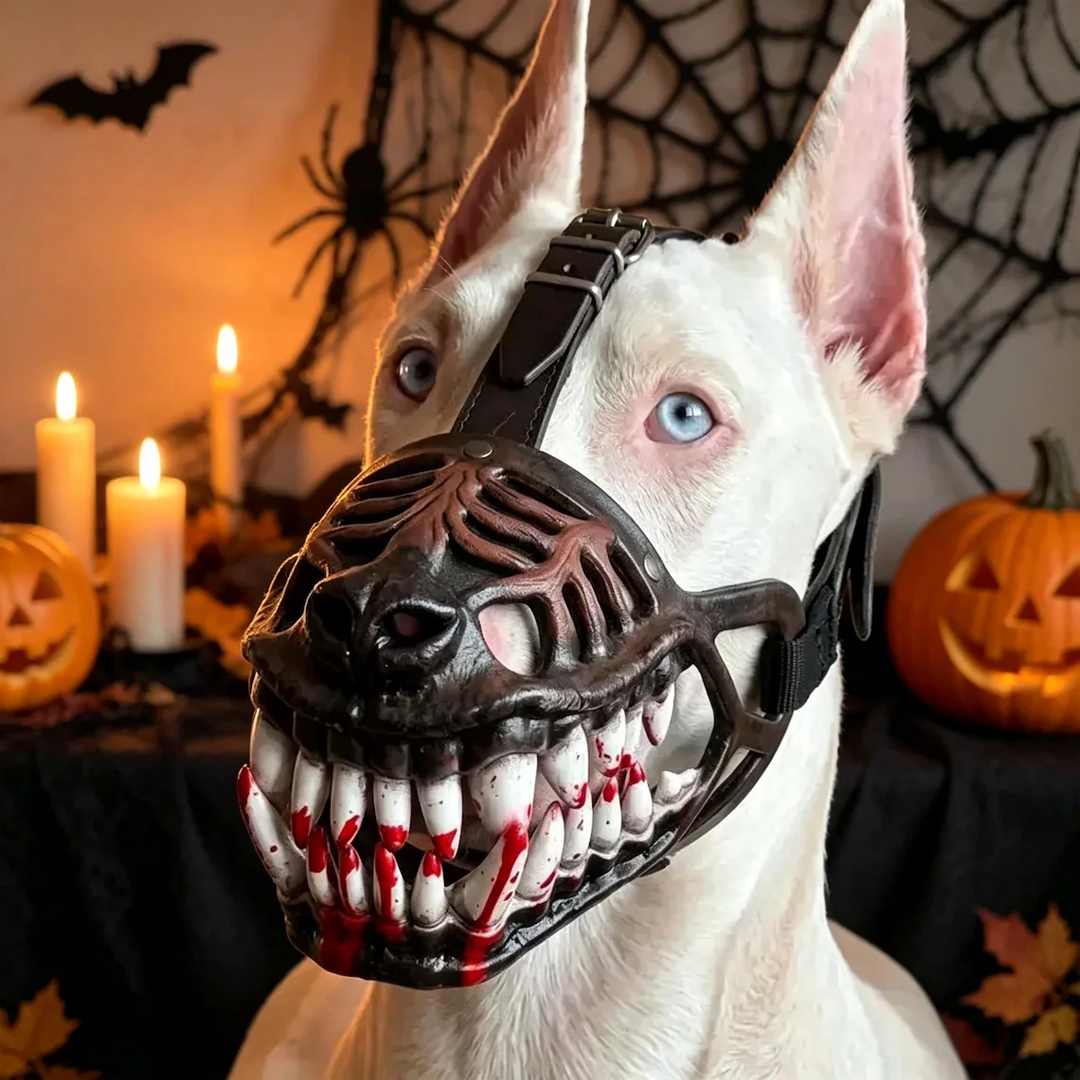 Puptailor Funny Halloween-Scary Dog Muzzle