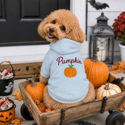 Personalized Halloween Name Dog Hoodie