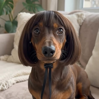 Funny Dog Wigs — Adjustable Pet Costume Hair