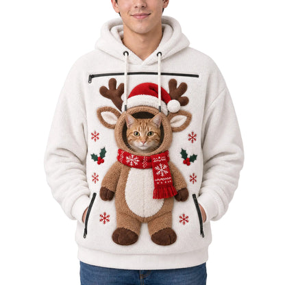 Christmas Character Pet Carrier Hoodie