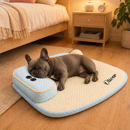 Personalized Name Question Mark Pet Bed