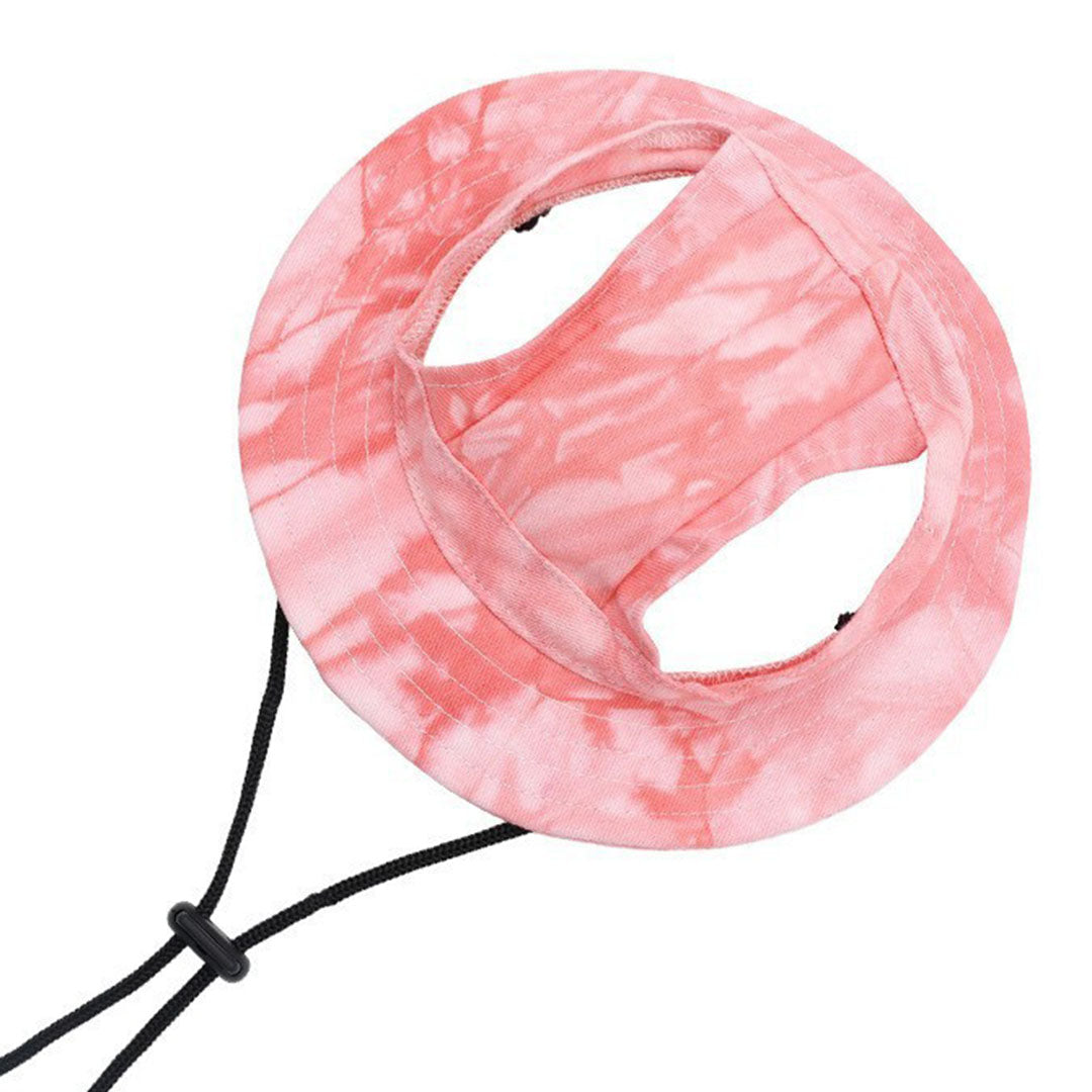 Personalized Custom Pet Summer Tie-Dye Sun Hat