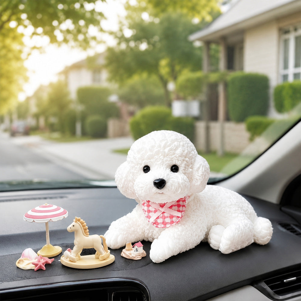 Dashboard Buddy-Squeezable Puppy Toy