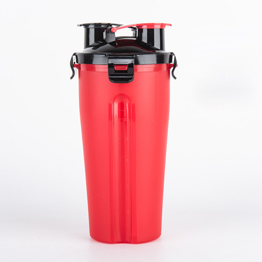 Portable 2-in-1 Pet Water & Food Cup for Outdoor