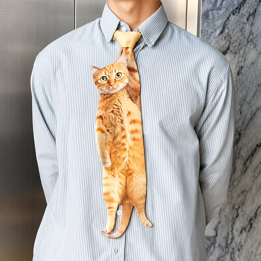 Funny 3D Animal Novelty Necktie