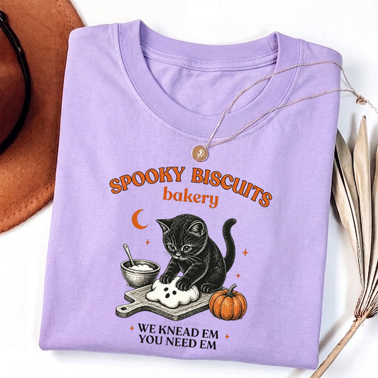 Puptailor Personalized Cat Cookie Halloween T-shirt