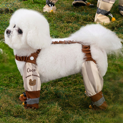 Custom Name Dog Waterproof Leggings Boots