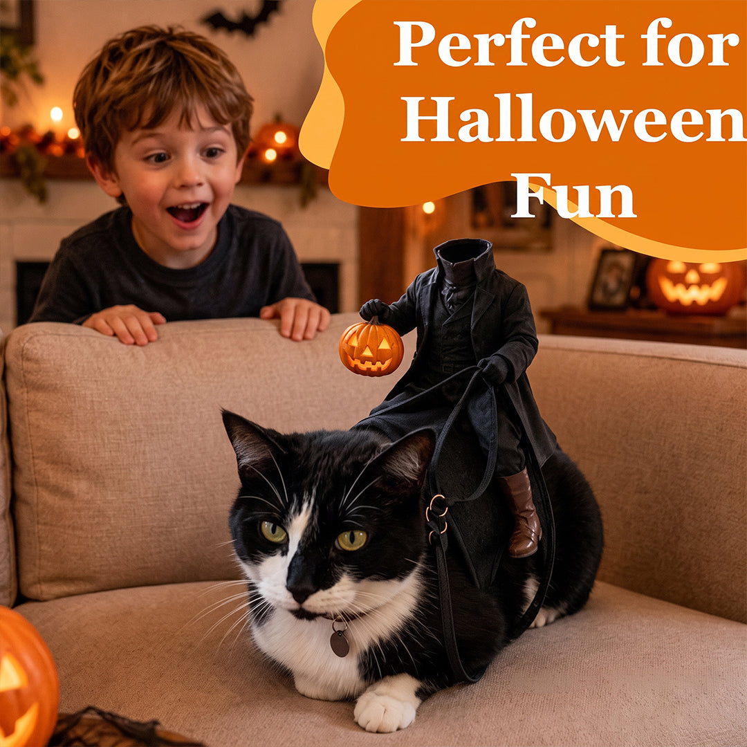 Puptailor Headless Horseman Pet Halloween Costume