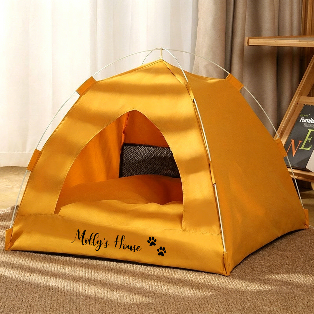 Personalized Cozy Tent House with Name