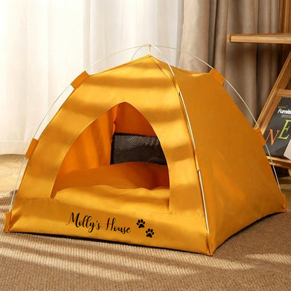 Personalized Cozy Tent House with Name