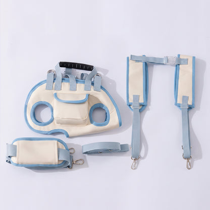 Personalized Custom Portable, Breathable, Crossbody Pet Backpack