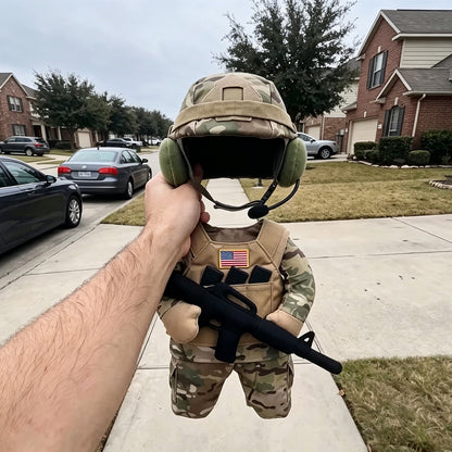 Puptailor Personalized Dog Soldier Costume