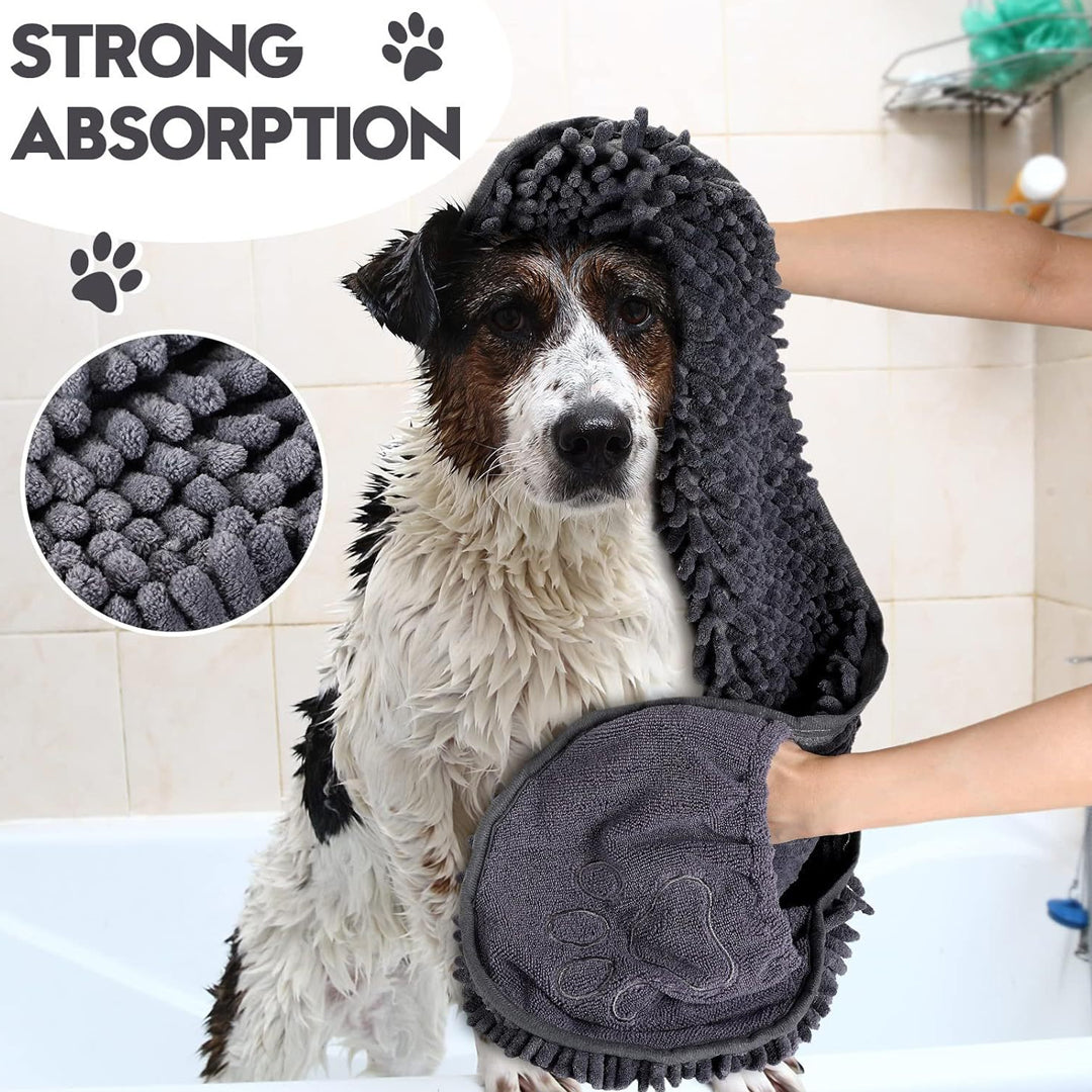 Quick-Dry Pet Bath Towel