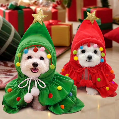 Christmas Tree Costume for Dogs & Cats