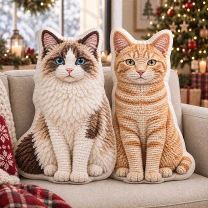 Custom Pet-Shaped Photo Pillow