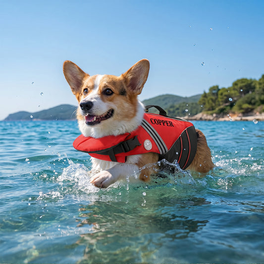 Personalized Dog Life Jacket