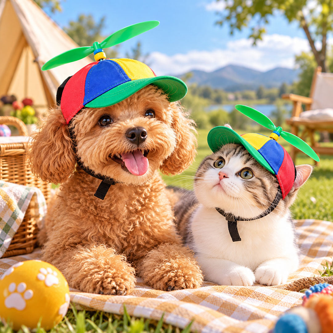 Colorful Propeller Pet Hat