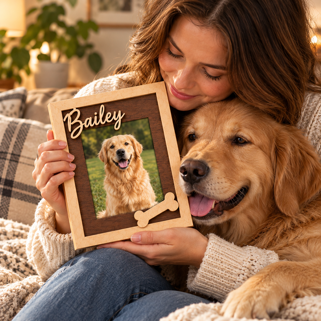 Personalized Pet Name Photo Frame