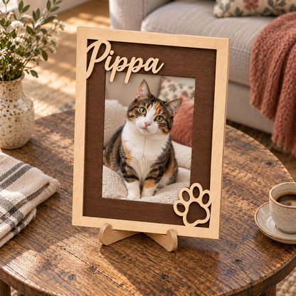 Personalized Pet Name Photo Frame