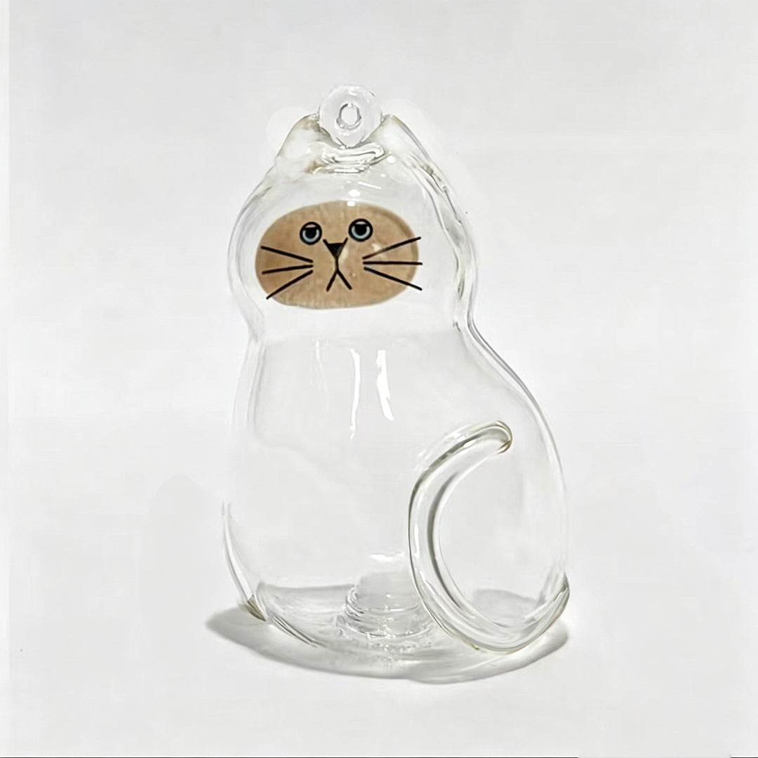 Personalized Cat Fur Memorial Keychain