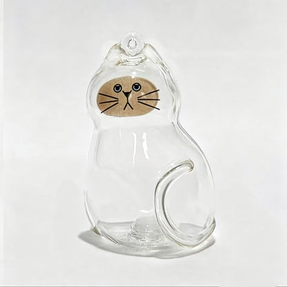 Personalized Cat Fur Memorial Keychain