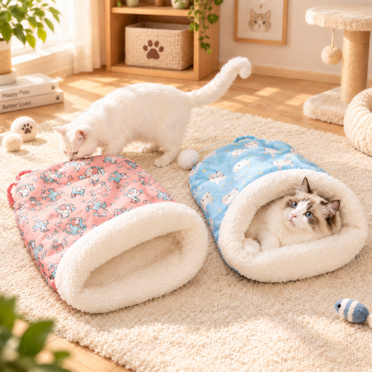 Plush Pet Sleeping Bag