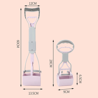 Foldable Long Handle Dog Poop Scooper
