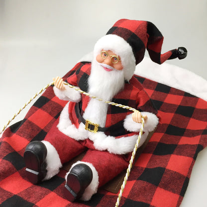 Santa's Sleigh Rider Dog Costume