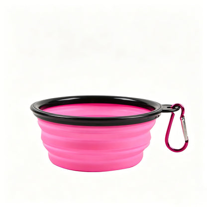 Portable 2-in-1 Pet Water & Food Cup for Outdoor
