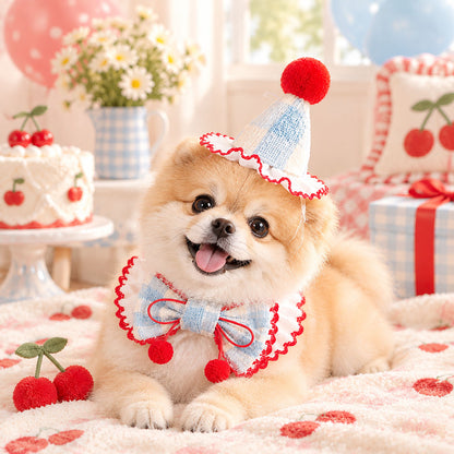 Pet Birthday Party Hat & Bow Tie